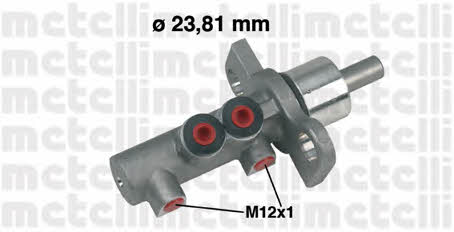 Metelli 05-0260 Brake Master Cylinder 050260