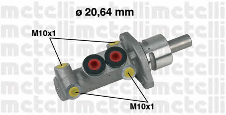 Metelli 05-0277 Brake Master Cylinder 050277