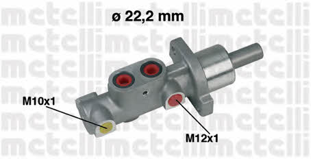 Metelli 05-0297 Brake Master Cylinder 050297