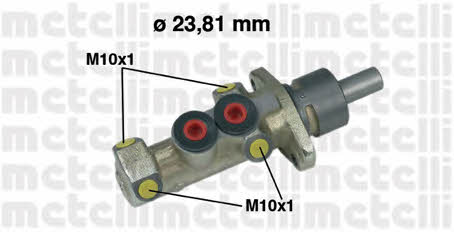 Metelli 05-0299 Brake Master Cylinder 050299