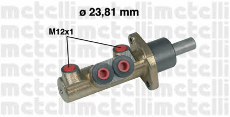 Metelli 05-0311 Brake Master Cylinder 050311