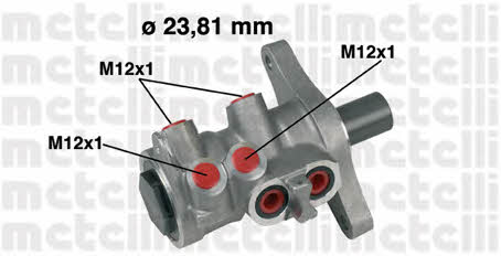 Metelli 05-0313 Brake Master Cylinder 050313