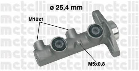 Metelli 05-0329 Brake Master Cylinder 050329