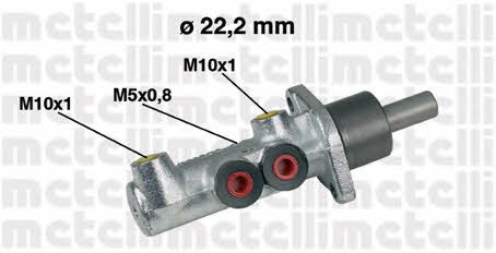 Metelli 05-0354 Brake Master Cylinder 050354
