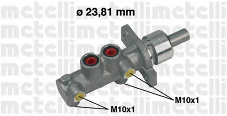 Metelli 05-0377 Brake Master Cylinder 050377