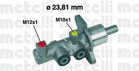 Metelli 05-0379 Brake Master Cylinder 050379