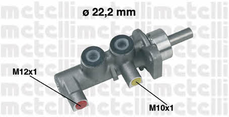 Metelli 05-0380 Brake Master Cylinder 050380