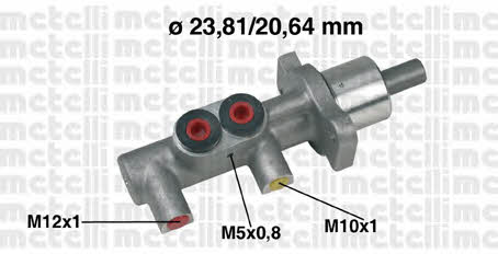 Metelli 05-0382 Brake Master Cylinder 050382