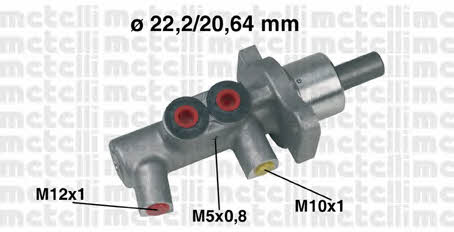 Metelli 05-0383 Brake Master Cylinder 050383