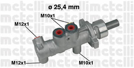 Metelli 05-0415 Brake Master Cylinder 050415