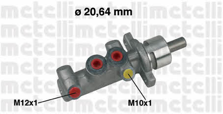 Metelli 05-0416 Brake Master Cylinder 050416