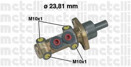 Metelli 05-0418 Brake Master Cylinder 050418