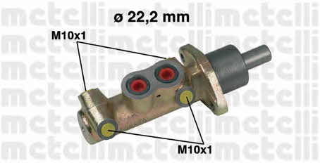 Metelli 05-0442 Brake Master Cylinder 050442
