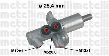 Metelli 05-0458 Brake Master Cylinder 050458
