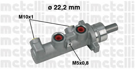 Metelli 05-0471 Brake Master Cylinder 050471