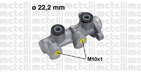 Metelli 05-0511 Brake Master Cylinder 050511