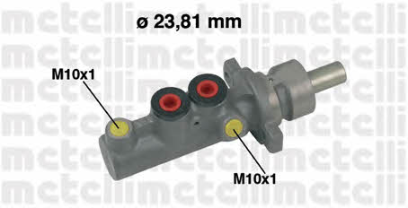 Metelli 05-0544 Brake Master Cylinder 050544