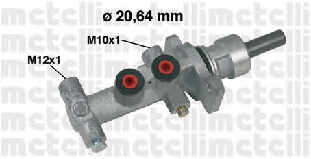 Metelli 05-0553 Brake Master Cylinder 050553