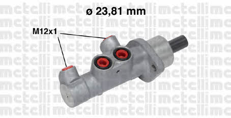 Metelli 05-0587 Brake Master Cylinder 050587
