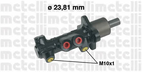 Metelli 05-0599 Brake Master Cylinder 050599