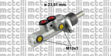 Metelli 05-0601 Brake Master Cylinder 050601