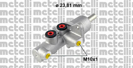 050603 Metelli Brake Master Cylinder