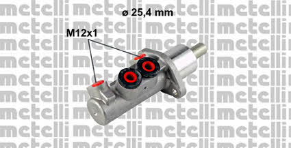 Metelli 05-0608 Brake Master Cylinder 050608