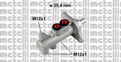 Metelli 05-0609 Brake Master Cylinder 050609 050609 Metelli Brake Master Cylinder