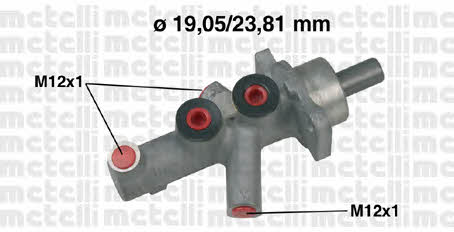 Metelli 05-0625 Brake Master Cylinder 050625
