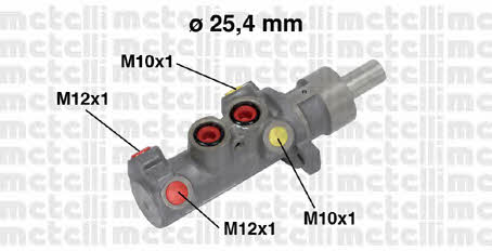 Metelli 05-0641 Brake Master Cylinder 050641