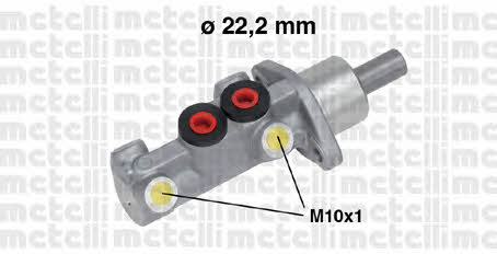 Metelli 05-0666 Brake Master Cylinder 050666