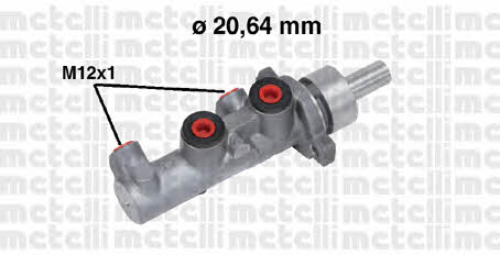 Metelli 05-0667 Brake Master Cylinder 050667