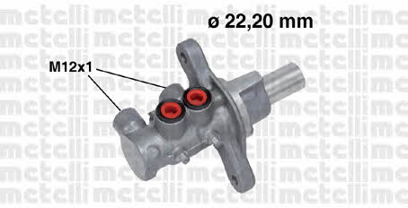 Metelli 05-0674 Brake Master Cylinder 050674