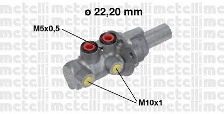 Metelli 05-0684 Brake Master Cylinder 050684