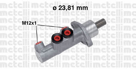 Metelli 05-0687 Brake Master Cylinder 050687