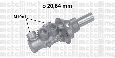 Metelli 05-0691 Brake Master Cylinder 050691