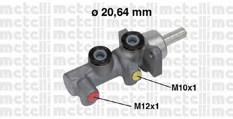 Metelli 05-0697 Brake Master Cylinder 050697