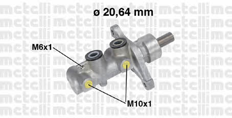 Metelli 05-0698 Brake Master Cylinder 050698