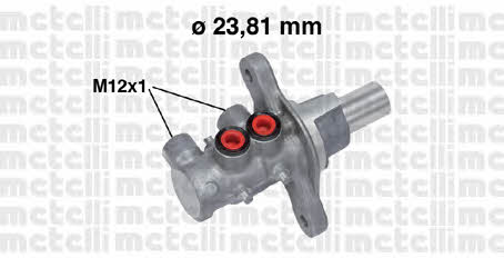 Metelli 05-0700 Brake Master Cylinder 050700