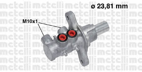 Metelli 05-0703 Brake Master Cylinder 050703