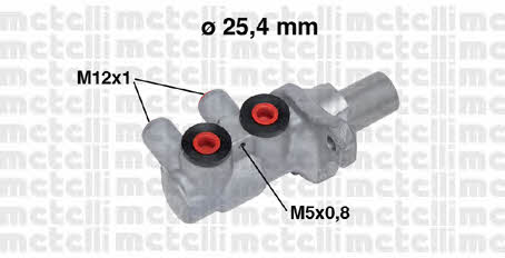 Metelli 05-0716 Brake Master Cylinder 050716