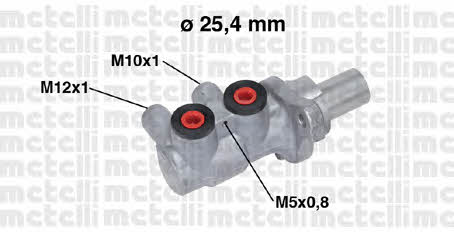 Metelli 05-0717 Brake Master Cylinder 050717