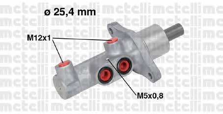 Metelli 05-0718 Brake Master Cylinder 050718