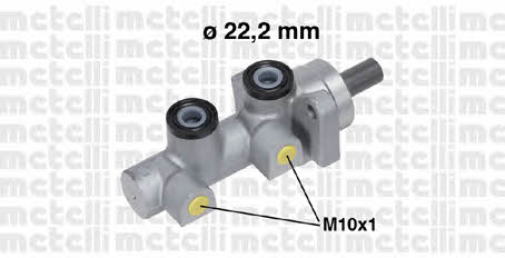 Metelli 05-0722 Brake Master Cylinder 050722