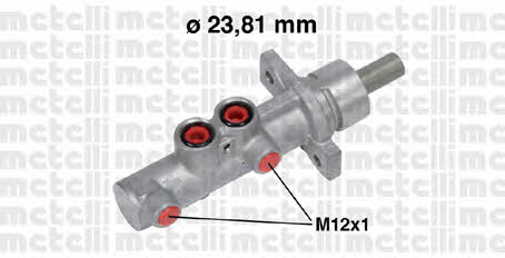 Metelli 05-0738 Brake Master Cylinder 050738