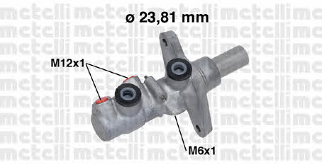Metelli 05-0742 Brake Master Cylinder 050742