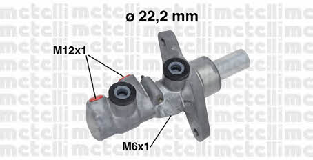 050743 Metelli Brake Master Cylinder