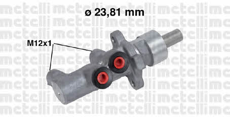 Metelli 05-0751 Brake Master Cylinder 050751