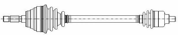 Metelli 17-0256 Drive shaft 170256