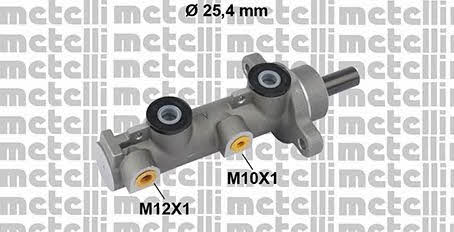 Metelli 05-0581 Brake Master Cylinder 050581